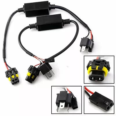 $9.99 • Buy Easy Plug Relay Harness For H4 9003 Hi/Lo Bi-Xenon HID Bulbs Wiring Controllers