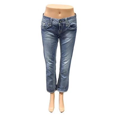 $39 • Buy Rock Revival Women’s Alanis Capris Size 28 FREE SHIPPING