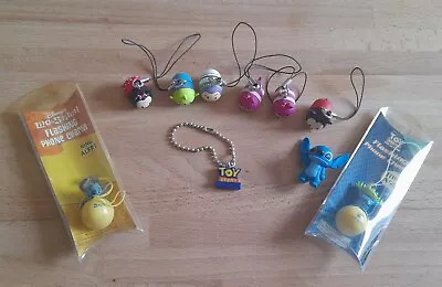 Disney Phone Charms Tsum Tsums Mickey Mouse Cheshire Cat Toy Story Stitch • £15