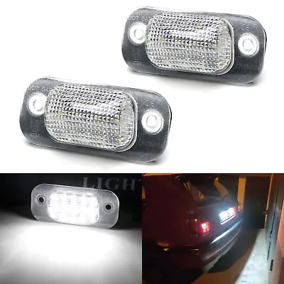 18-SMD White LED License Plate Lights For Volkswagen Euro MK3 Golf Polo III • $17.99