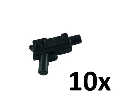 £3.72 • Buy LEGO 10 Black Pistols Gun Black Pistol Automatic Medium Barrel 62885