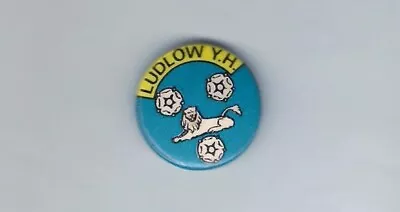 YHA Pin Badge ~ Ludlow Youth Hostel - Shropshire - Closed In 1999 • £4.95