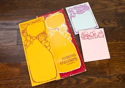 Vintage Current Memo Minders Note Pads Set Of 3 Folder Memo Shopping List • $15.99