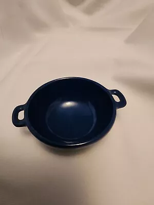 Blue Danish Morso Cast Iron Enamel Salt Cellar • $9