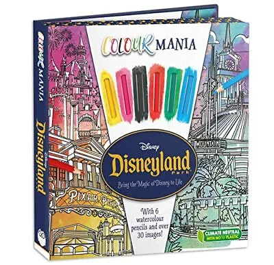 £7.86 • Buy Disney: Disneyland Park (Colouring Book And Pencil By Autumn Publishing New Book