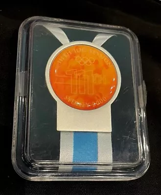 2000 Sydney Australia Summer Games 111th IOC Session Badge ONLY 1 LISTED Reduced • $149