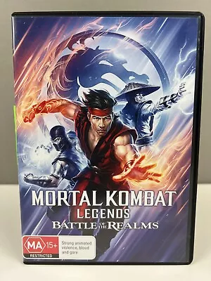 Mortal Kombat - Battle Of The Realms (DVD 2021)_Free Shipping_MA_PAL Region 4 • $14.99