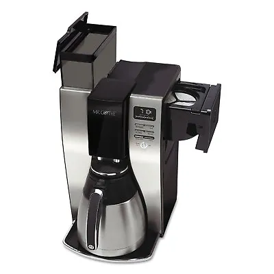 Mr. Coffee Optimal Brew 10-Cup Thermal Programmable Coffeemaker Black/Brushed • $92.86