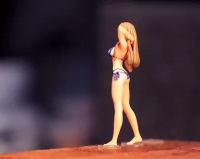 1/43  1/64 3D Print Figure Sexy GIRL Bikini Fit 1:64 Car Street • $6.99