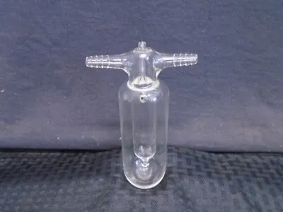 $59.99 • Buy Laboratory Glass One-Piece Vacuum Trap W/ 11mm 8mm OD Hose Connections 6-1/2” H