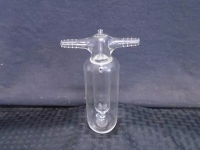 $59.99 • Buy Laboratory Glass One-Piece Vacuum Trap W/ 11mm 8mm OD Hose Connections 6-1/2” H