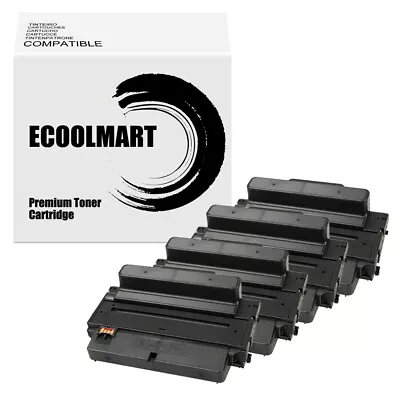 4PK Black Toner Cartridge For Samsung MLT-D205L ML-3300 ML-3310 ML-3710 SCX-5739 • $92.33