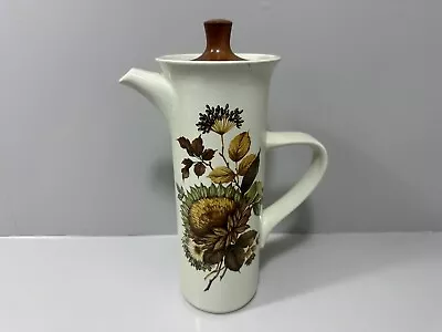 Vintage 60s 70s Midwinter October Coffee Pot Retro Mid Century • £18.99