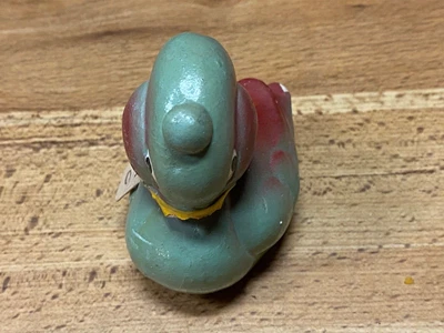 $10 • Buy Duck Chalkware Chalk Ware Hand Painted Made In Germany US Zone 3” Orig. Tag