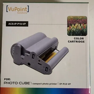 VuPoint Photo Cube Color Cartridge Ink ACS-IP-P10-VP • $14.99