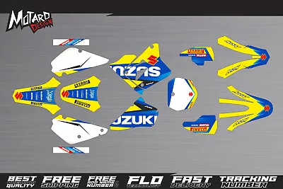 Suzuki Graphics Kit RM 85 2001 2002 2003 2004 2005 2006 2007 2008 2019 2020 MX • $159.90