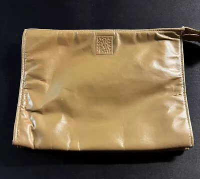 Vintage Anne Klein By St. Thomas Leather Pouch Cosmetic Pouch • $16