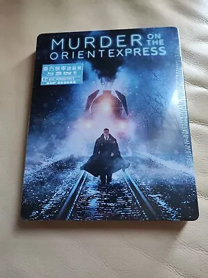 Murder On Orient Express Blu-ray Steelbook HK Edition New/Mint • $128.19