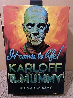 Universal Monsters Ultimate MUMMY Black & White NECA Classic Horror Karloff • $9.50