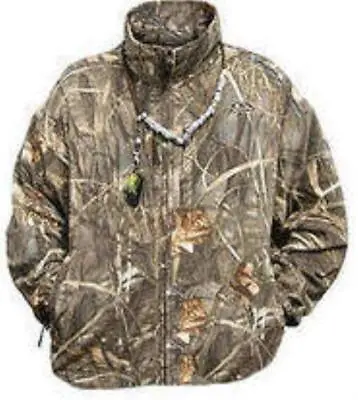 Drake Waterfowl 215 MAX4 Camo Fleece Coat Large • $99.98