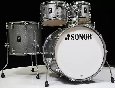 Sonor AQ2 Maple Stage Kit 5pc Shell Pack - Titanium Quartz Lacquer • $1589