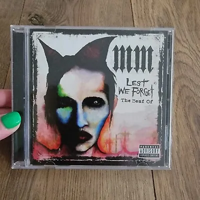 Marilyn Manson - Lest We Forget: The Best Of [Used Very Good CD] Explicit • $8