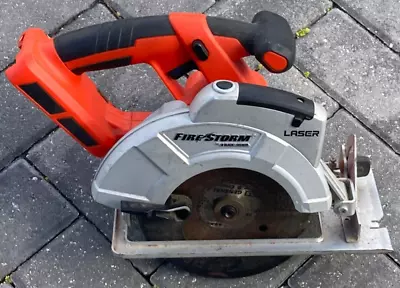 Black & Decker 18v Firestorm Cordless Circular Saw 6-1/2   Parts Or Repair • $14