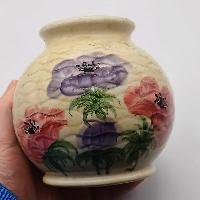 Edward Radford Pottery Anemone Flower Vase 11cm • £12