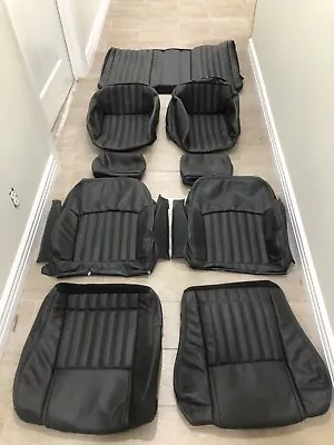 1996-2002 Pontiac Trans Am Front &Rear Seat Covers In Ebony Black Color IN STOCK • $899.99