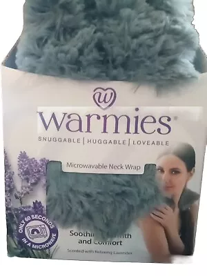 NEW Warmies NECK WRAP Hot & Cold Heatable Microwaveable LAVENDER Scented • $24.99