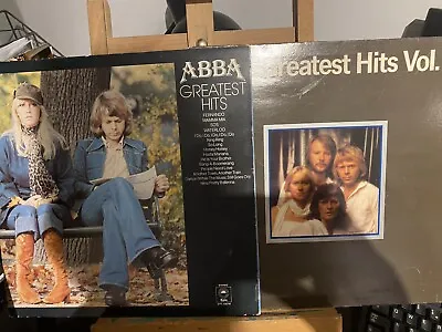 ABBA - Greatest Hits Vol. 1 And 2 - Two Vinyl LPS- Original Releases VG+/VG+ • £9.99