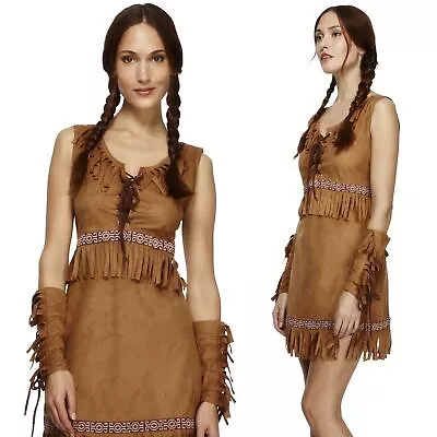 Smiffys Pocahontas Native American Indian Women's Fancy Dress Costume • £46.49