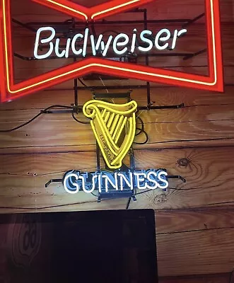 Custom Neon Sign Guinness Sign Beer Bar  For Corona Extra And Burger Bar • $50