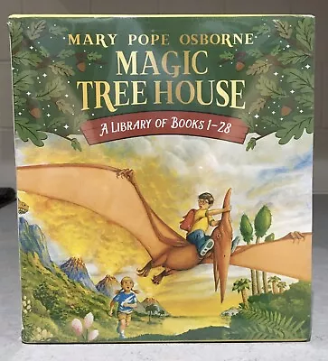 Magic Tree House Books 1-28 Boxed Set By Mary Pope Osborne - SEALED + FREE SHIP • $48.90