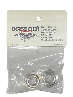 Bassani 18mmx12mm Motorcycle O2 Sensor Port Bushing Adapters 1861-0784 • $7.99