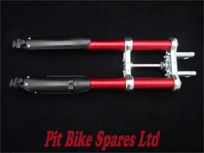 Pit Bike Red 660mm Upside Down Front Forks Kit. 6.25  Headstock  • $272.61