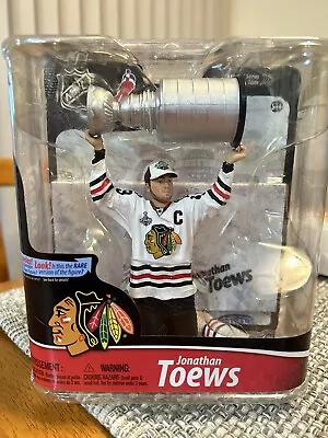 McFarlane NHL Series 28 JONATHAN TOEWS Chicago Blackhawks Stanley Cup NIB 2011 • $49.99