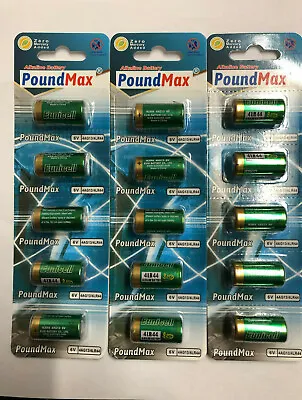 15 X PoundMax 4LR44 4G13476A PX28 L1325 A544 6v Alkaline Battery • £6.79