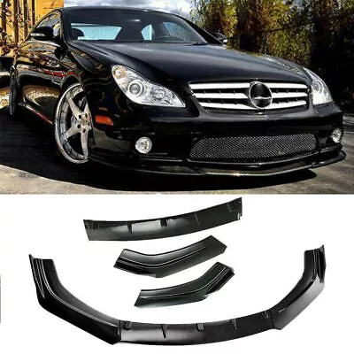 Car Front Bumper Lip Spoiler Splitter Body Kit For Mercedes-Benz Carbon Fiber • $51.99