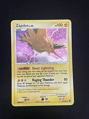 Pokémon TCG Zapdos Majestic Dawn 14 Holo Holo Rare • $6.99