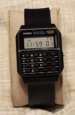 Casio CA-53W  8-Digit Calculator Watch Rubber Strap. NO BOX • $20