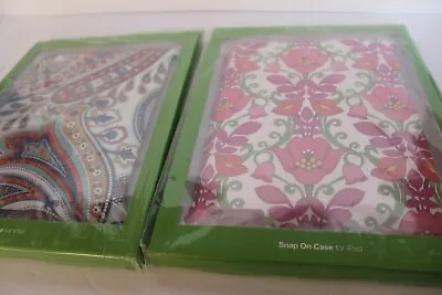 NWT Vera Bradley Snap On Case For Ipad 2/3 Marina Paisley OR Lilli Bell • $11.99