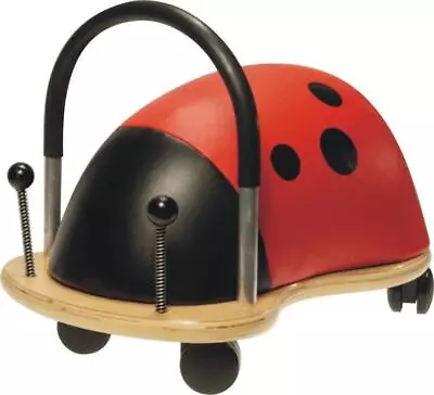 Wheelybug Toddler Wooden Ride-On Multi-Directional Castor Wheels Ladybird • £79.99