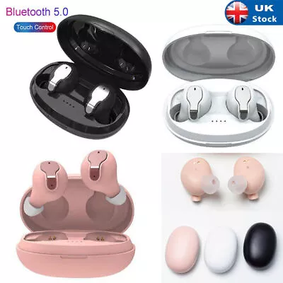 Bluetooth 5.0 Earphones TWS Wireless Headphones In-Ear Buds For IPhone Android • £6.39