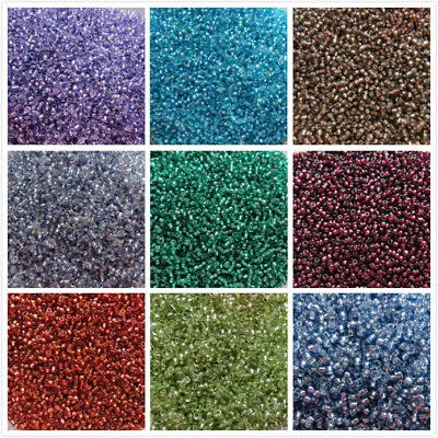 3000pcs 2mm Seed Beads 80 Colours For Crafts Jewellery Making BUY 3 GET 3 FREE • £1.99