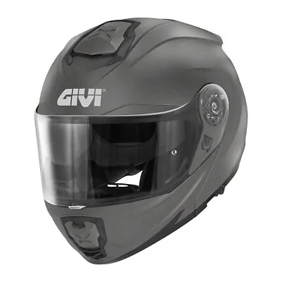 Helmet Modular GIVI X.27 Solid Color Grey Ece 22.06 • $406.79