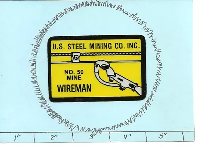 Us Steel Coal Mining Co - Coal Mining Sticker-decal • $1.39