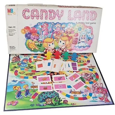 Candy Land A Child's First Game Vintage 1984 Milton Bradley Complete Candyland • $129.91