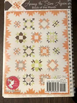 Among The Stars Again Block Of The Month Harvest Version Fat Quarter Shop • $189.95