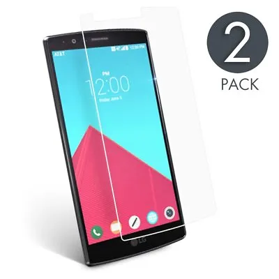 LG G4 9H 2.5D Tempered Glass Screen Protector 2 Pack - NEW - UK STOCK! • £4.99